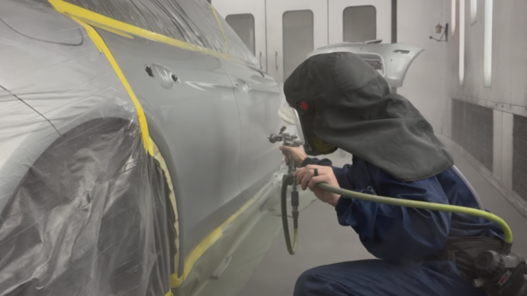 Automotive painting and refinishing at Bailey’s Auto Body