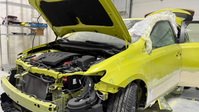 Body and structural collision repair at Bailey’s Auto Body