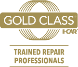 I-Car Gold Class Recognized - trained repair professionals